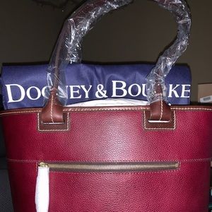 Brand New Bordeaux Dooney & Bourke Tote